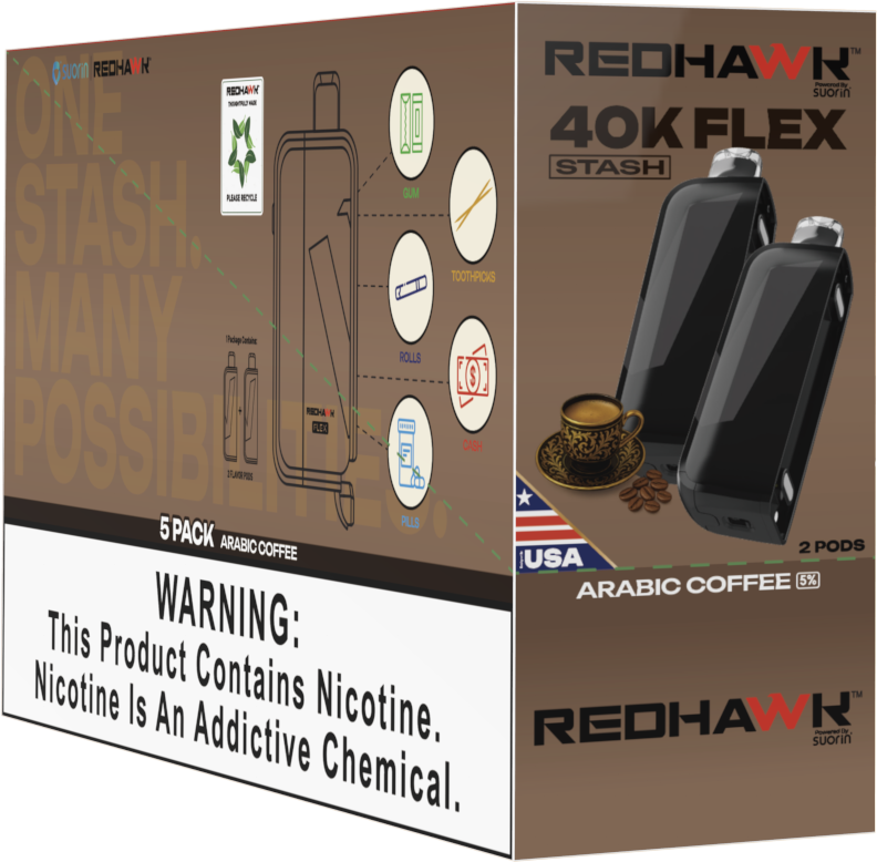 Arabic Coffee 5 pack Redhawk
