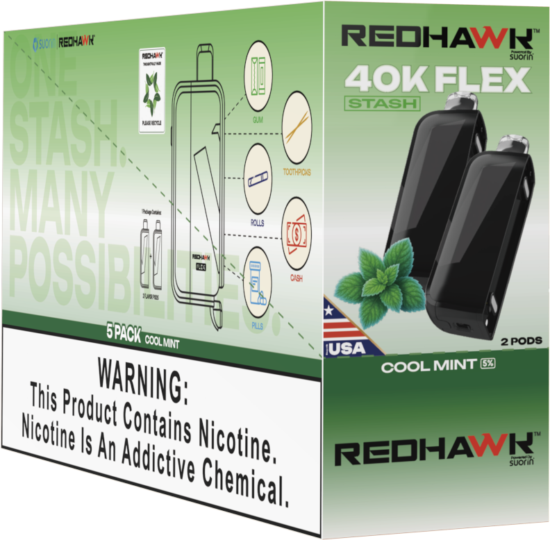 Cool Mint 5pack Redhawk