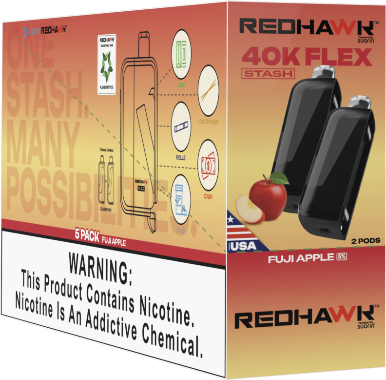 Fuji Apple 5 pack Redhawk