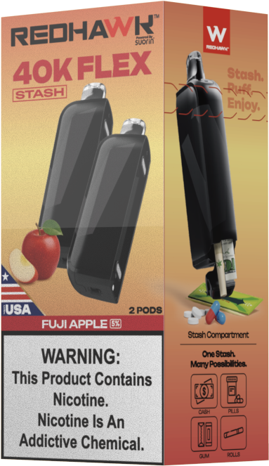 Fuji Apple Replacement Pod Redhawk Single 2pk