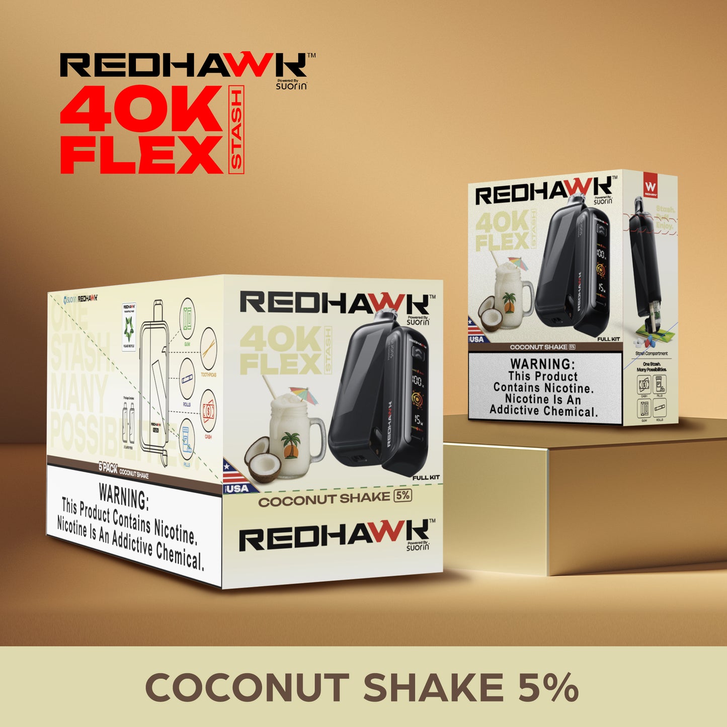 RedHawk Coconut Shake Main