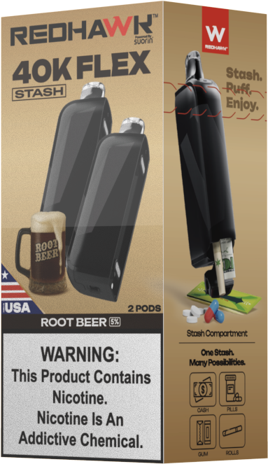 Root Beer Replacement Pod Redhawk Single 2pk