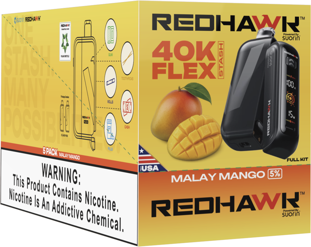 Stash Vape Malay Mango Redhawk