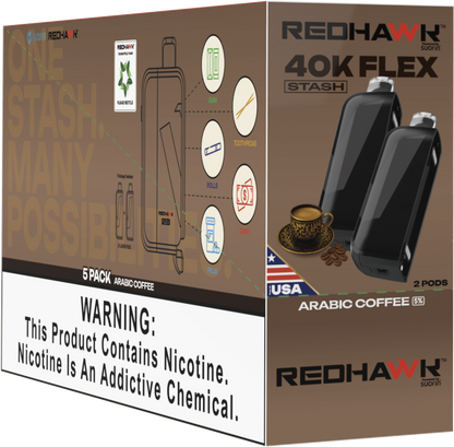 Arabic Coffee 5 pack Redhawk