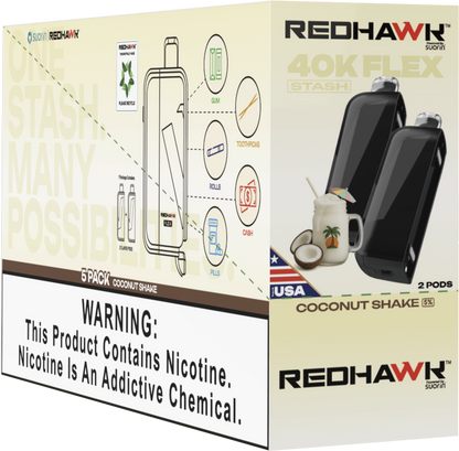 Coconut Shake 5 pack Redhawk
