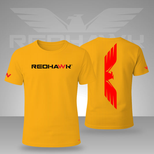 RedHawk Men’s Mustard Yellow Short Sleeve T-Shirt