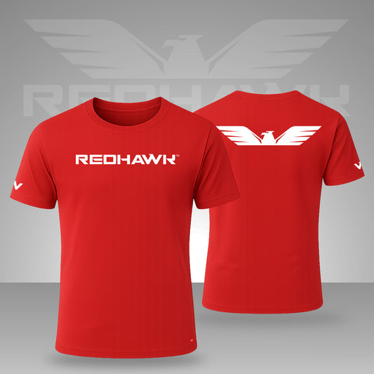 RedHawk Men’s Red Short Sleeve T-Shirt