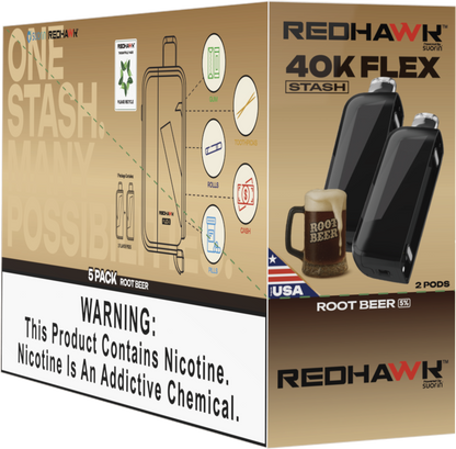 Root Beer 5 pack Redhawk