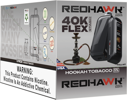 Stash Vape Hookah Tobacco Redhawk