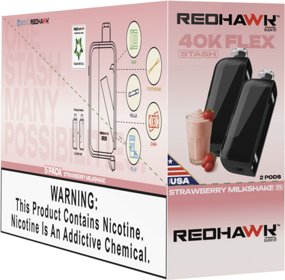 Strawberry Milkshake 5 pack Redhawk