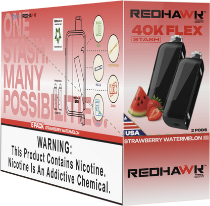Strawberry Watermelon 5 pack Redhawk