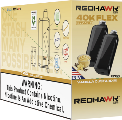 Vanilla Custard 5 pack Redhawk